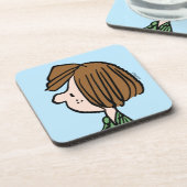 pinda's | Peppermint Patty Bier Onderzetter (Linkerzijde)