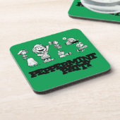 pinda's | Peppermint Patty Bier Onderzetter (Linkerzijde)