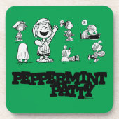 pinda's | Peppermint Patty Bier Onderzetter (Voorkant)