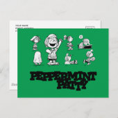 pinda's | Peppermint Patty Briefkaart (Voorkant / Achterkant)