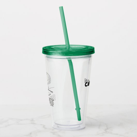 pinda's | Peppermint Patty Gedachten Acryl Drinkbeker (Links)