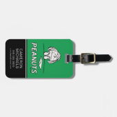 pinda's | Peppermint Patty Gedachten Bagagelabel (Voorkant horizontaal)