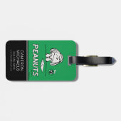 pinda's | Peppermint Patty Gedachten Bagagelabel (Achterkant horizontaal)