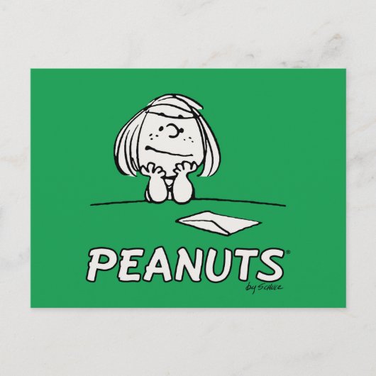 pinda's | Peppermint Patty Gedachten Briefkaart (Voorkant)