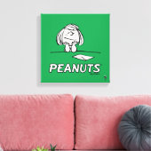 pinda's | Peppermint Patty Gedachten Canvas Afdruk (Insitu (Woonkamer))