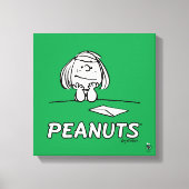 pinda's | Peppermint Patty Gedachten Canvas Afdruk (Voorkant)