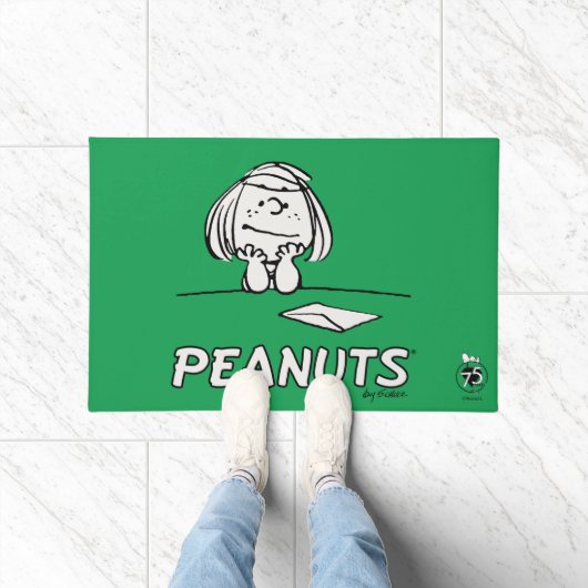 pinda's | Peppermint Patty Gedachten Deurmat (Binnen)