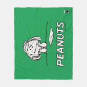pinda's | Peppermint Patty Gedachten Fleece Deken (Voorkant)