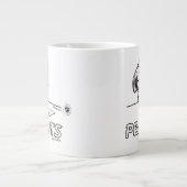 pinda's | Peppermint Patty Gedachten Grote Koffiekop (Voorkant)