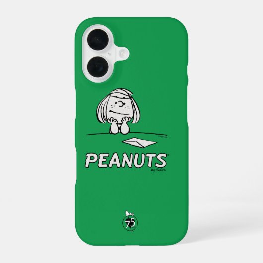 pinda's | Peppermint Patty Gedachten iPhone 16 Hoesje (Achterkant)