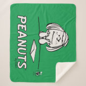 pinda's | Peppermint Patty Gedachten Sherpa Deken (Voorkant)