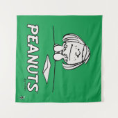 pinda's | Peppermint Patty Gedachten Wandkleed (Voorkant (horizontaal))