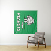 pinda's | Peppermint Patty Gedachten Wandkleed (In Situ (horizontaal))