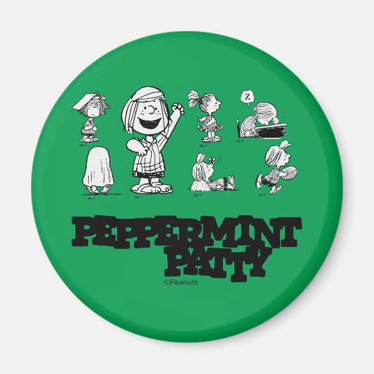 pinda's | Peppermint Patty Magneet (Voorkant)
