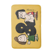 pinda's | Peppermint Patty & Marcie Badmat (Voorkant Verticaal)