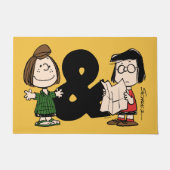 pinda's | Peppermint Patty & Marcie Deurmat (Voorkant)