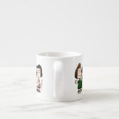 pinda's | Peppermint Patty & Marcie Espresso Kop (Achterkant)