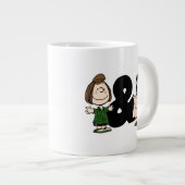 pinda's | Peppermint Patty & Marcie Grote Koffiekop (Voorkant rechts)