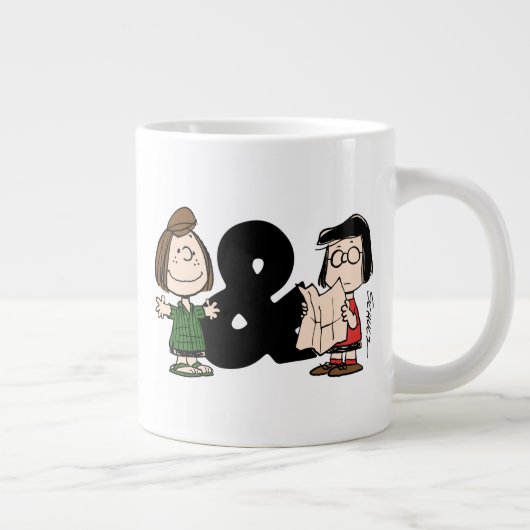 pinda's | Peppermint Patty & Marcie Grote Koffiekop (Rechts)