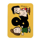 pinda's | Peppermint Patty & Marcie Magneet (Verticaal)