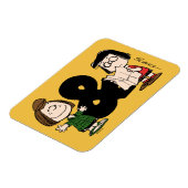 pinda's | Peppermint Patty & Marcie Magneet (Linkerzijde)