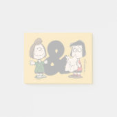 pinda's | Peppermint Patty & Marcie Post-it® Notes (Voorkant)