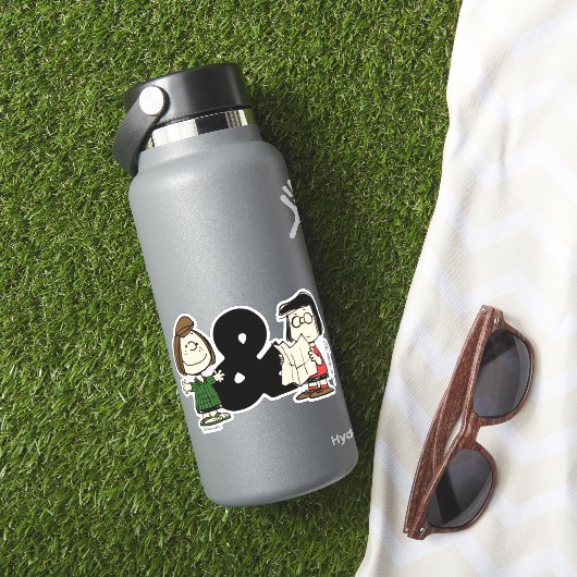 pinda's | Peppermint Patty & Marcie Sticker (HydroFlask Insitu)