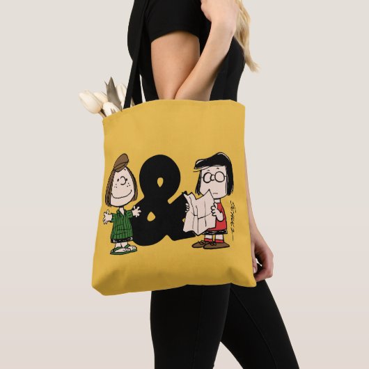 pinda's | Peppermint Patty & Marcie Tote Bag (Dichtbij)