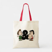 pinda's | Peppermint Patty & Marcie Tote Bag (Achterkant)