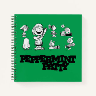 pinda's   Peppermint Patty Notitieboek