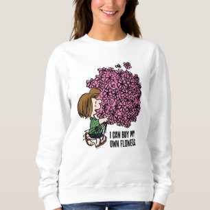 pinda's   Peppermint Patty Pink Bouquet Trui