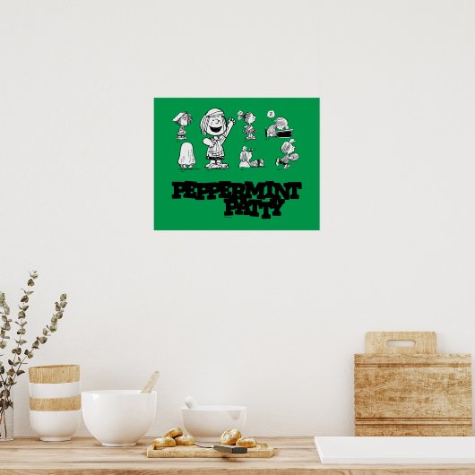 pinda's | Peppermint Patty Poster (Keuken)