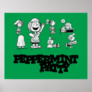 pinda's   Peppermint Patty Poster
