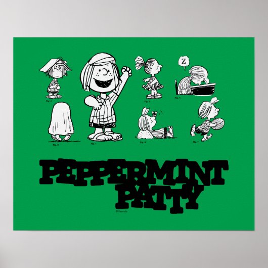 pinda's | Peppermint Patty Poster (Voorkant)