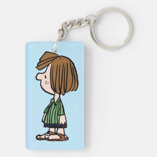 pinda's | Peppermint Patty Sleutelhanger (achterkant)