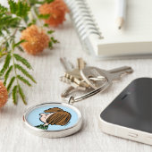 pinda's | Peppermint Patty Sleutelhanger (Zijkant)