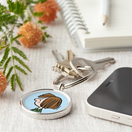 pinda's | Peppermint Patty Sleutelhanger (Zijkant)