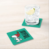 pinda's | Pet van Snoopy Winter Beanie Kartonnen Onderzetters (Insitu)