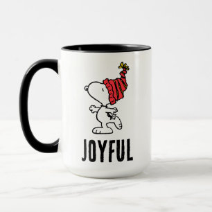 pinda's   Pet van Snoopy Winter Beanie Mok