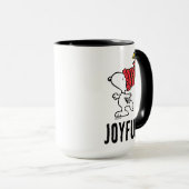 pinda's | Pet van Snoopy Winter Beanie Mok (Voorkant rechts)