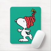 pinda's | Pet van Snoopy Winter Beanie Muismat (Met muis)