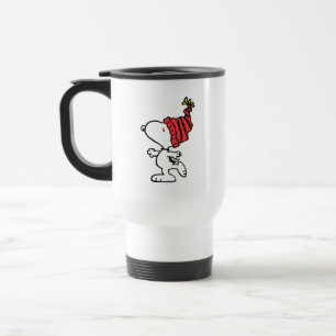pinda's Pet van Snoopy Winter Beanie Reisbeker