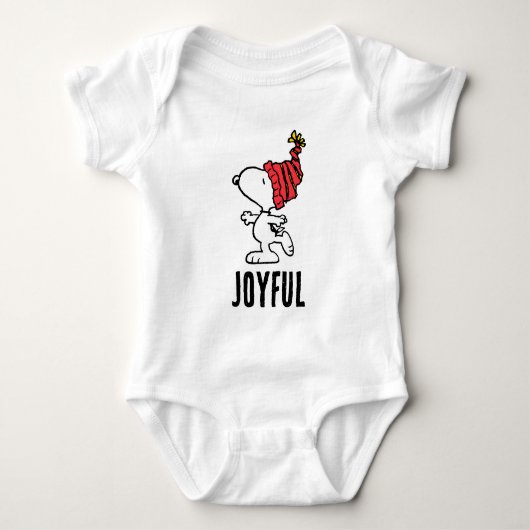 pinda's | Pet van Snoopy Winter Beanie Romper (Voorkant)