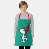 pinda's | Pet van Snoopy Winter Beanie Schort (Gedragen)