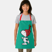 pinda's | Pet van Snoopy Winter Beanie Schort (Insitu)