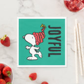 pinda's | Pet van Snoopy Winter Beanie Servet (Insitu)