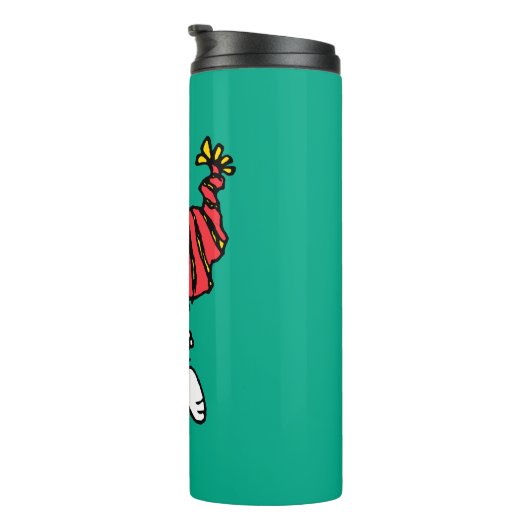 pinda's | Pet van Snoopy Winter Beanie Thermosbeker (Geroteerd rechts)