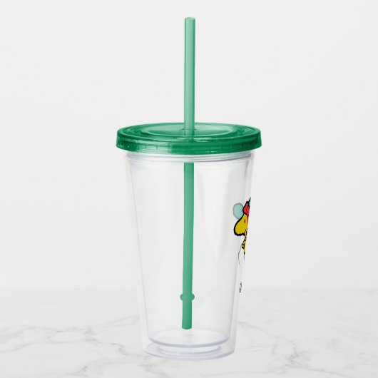 pinda's | Pet Woodstock Winter Beanie Acryl Drinkbeker (Rechts)