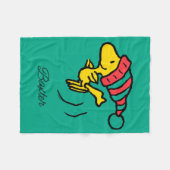 pinda's | Pet Woodstock Winter Beanie Fleece Deken (Voorkant (Horizontaal))