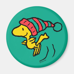 pinda's   Pet Woodstock Winter Beanie Magneet